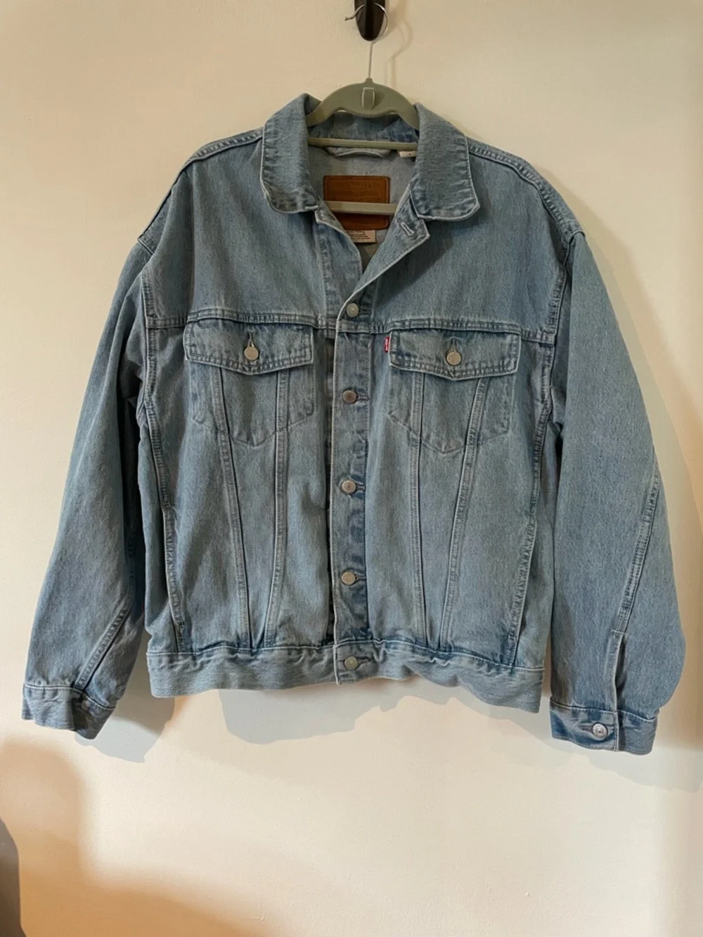 Levi's Light Wash Denim Jacket in Blue - Picture 1 of 10